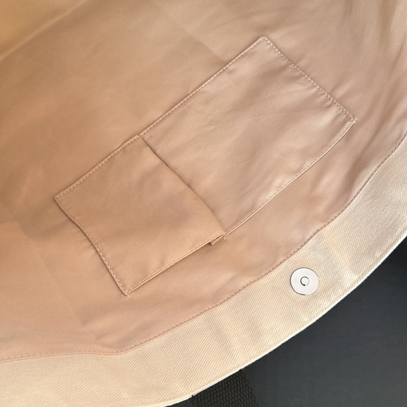 NEW GUESS Women's Canvas Of--White Large Tote Shopper Handbag Beach Travel - Picture 5 of 7